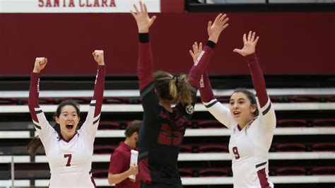 how to support santa clara volleyball team